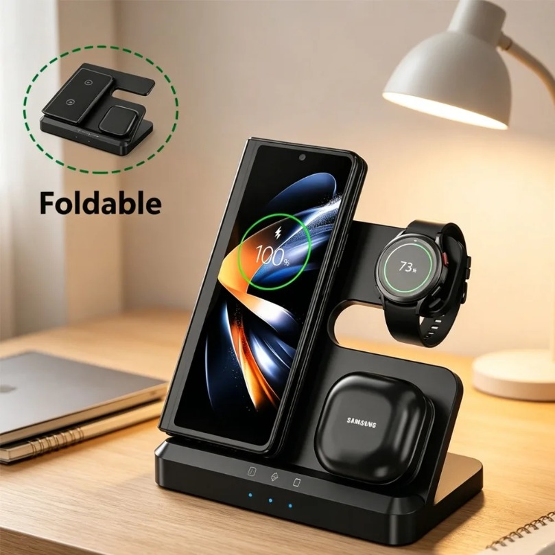 Watches Smartwatch Samsung - 3 in 1 Fast Wireless Charger