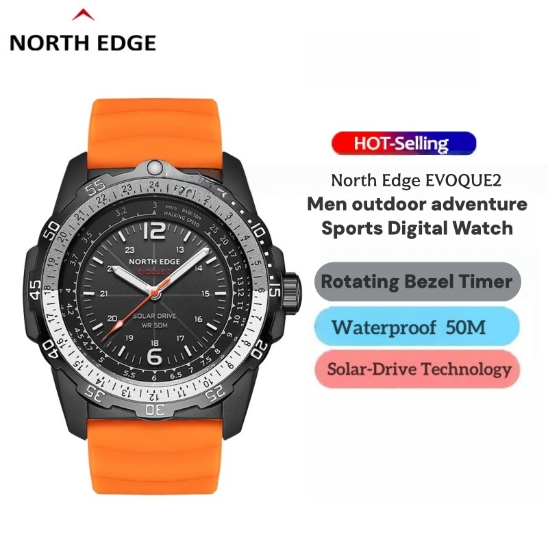 Smartwatch Digital Watches For Men - NORTH EDGE Men Outdoor Digital Watch