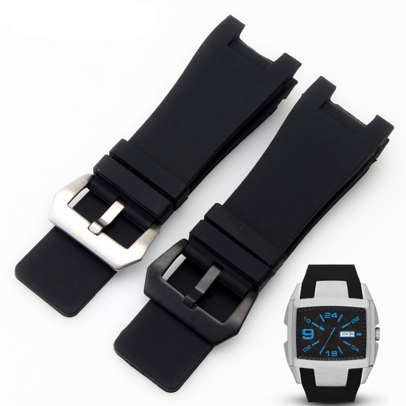 Diesel Watches Smartwatch - 32x18mm Cao Su Silicone Dây đồng