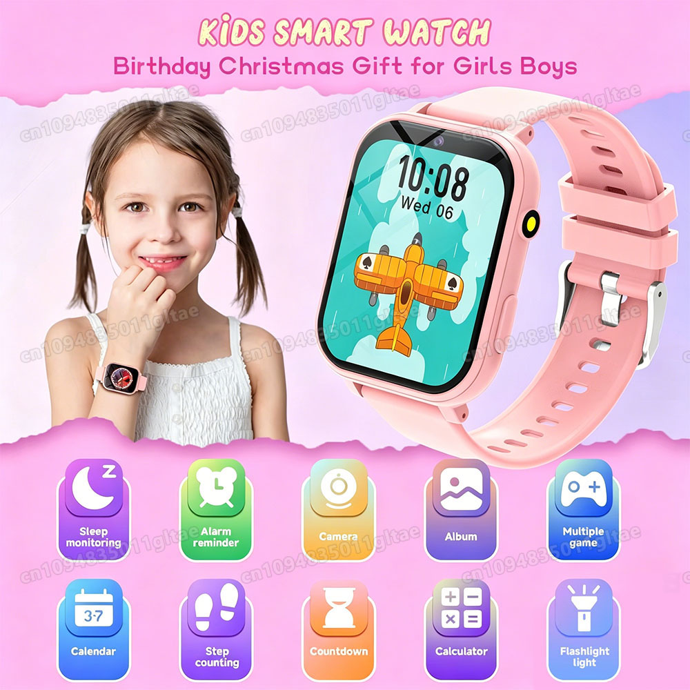 Smartwatch Watches Birthday Gift For Girls - New Smartwatch For Kids HD Camera