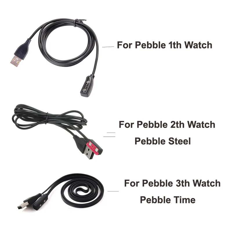 Smartwatch Pebble Watches - 1pcs Replacement USB Charge Charging Cable