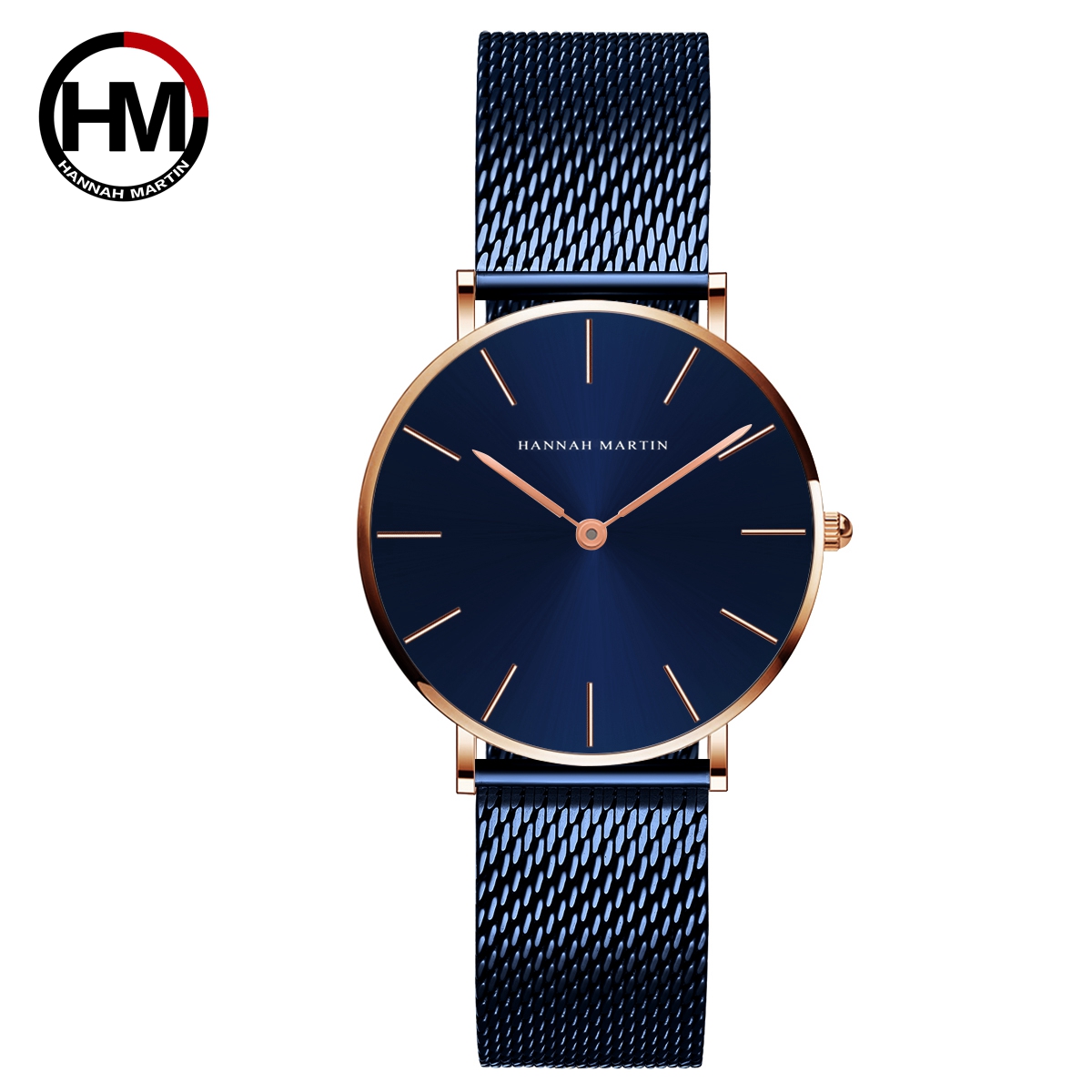 Mesh Stainless Strap - Women's Watch Hannah Martin Brand Stainless