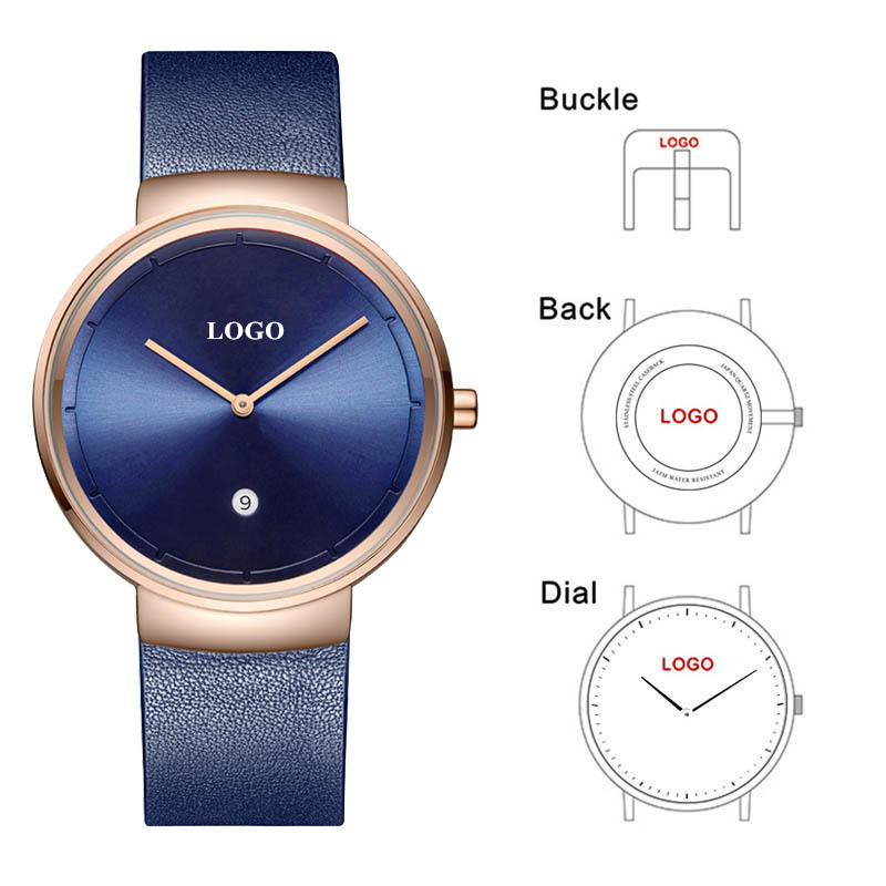 Leather Watch Strap - CL032 Nhà Máy Nam Dây Thiết