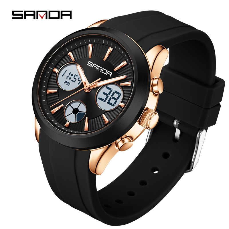 Smartwatch Watches Price - SANDA electronic watch luminous 3-hour multi-functional