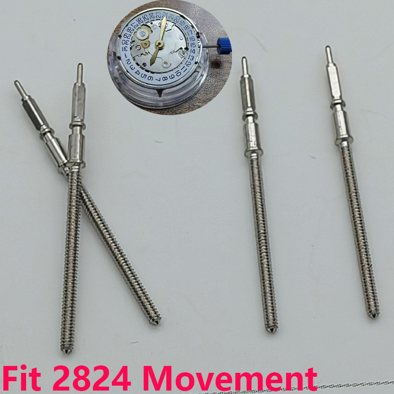Watch Crown Stem - 2/4PCS 2824 Movement Crown Stem Spare