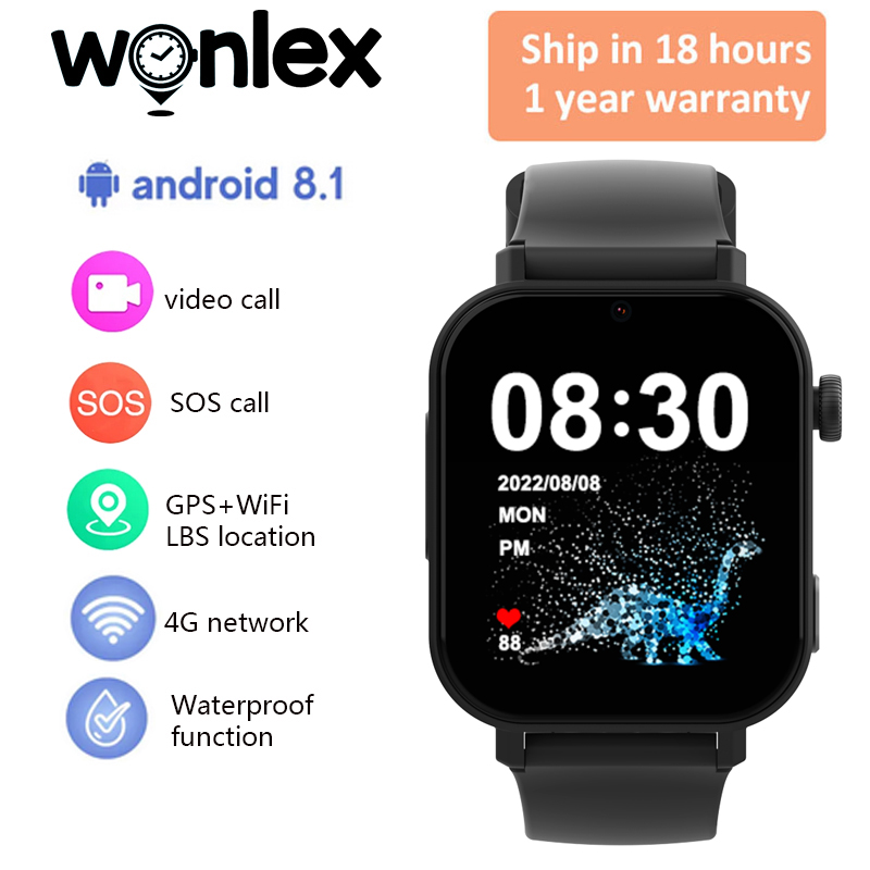Smartwatch Watches For Boys - Wonlex KT36 4G Smart Watch Kids