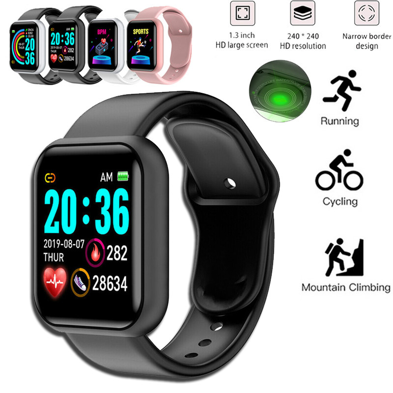 Smartwatch Digital Watches For Men - Đồng Hồ Kỹ Thuật Số Huyết