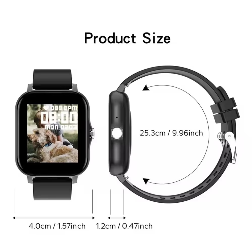 Lenovo 2026 New Full Touch Scr - đánh giá và giá Smartwatch Digital Watches For Men