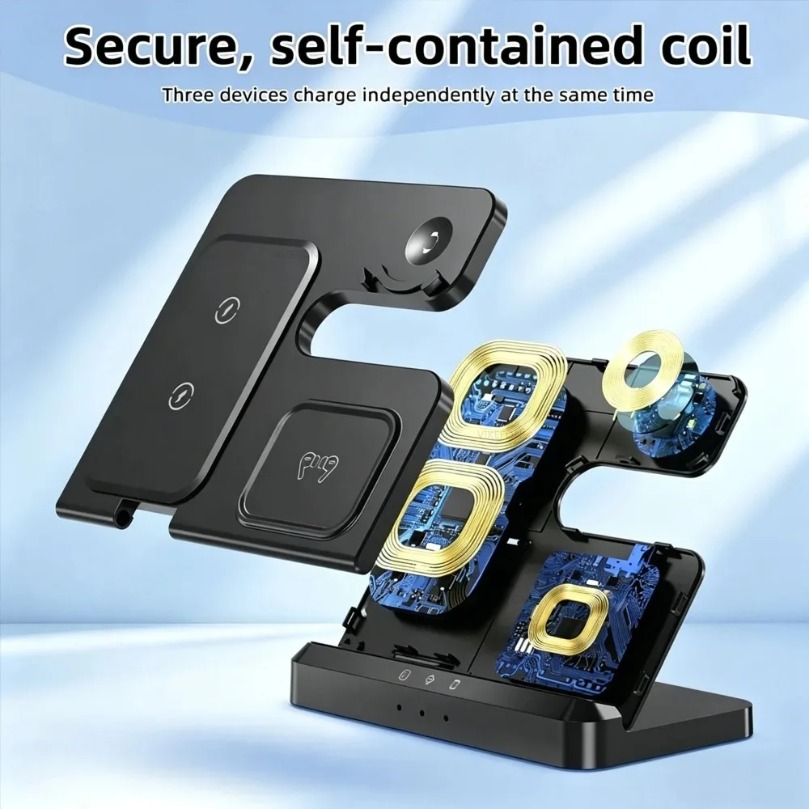3 in 1 Fast Wireless Charger F - đánh giá và giá Watches Smartwatch Samsung