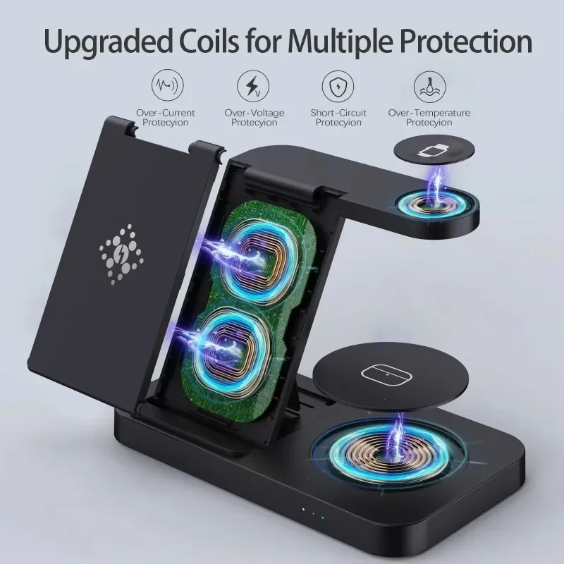 Travel 4 in 1 Wireless Charger - đánh giá và giá Watches Smartwatch Samsung