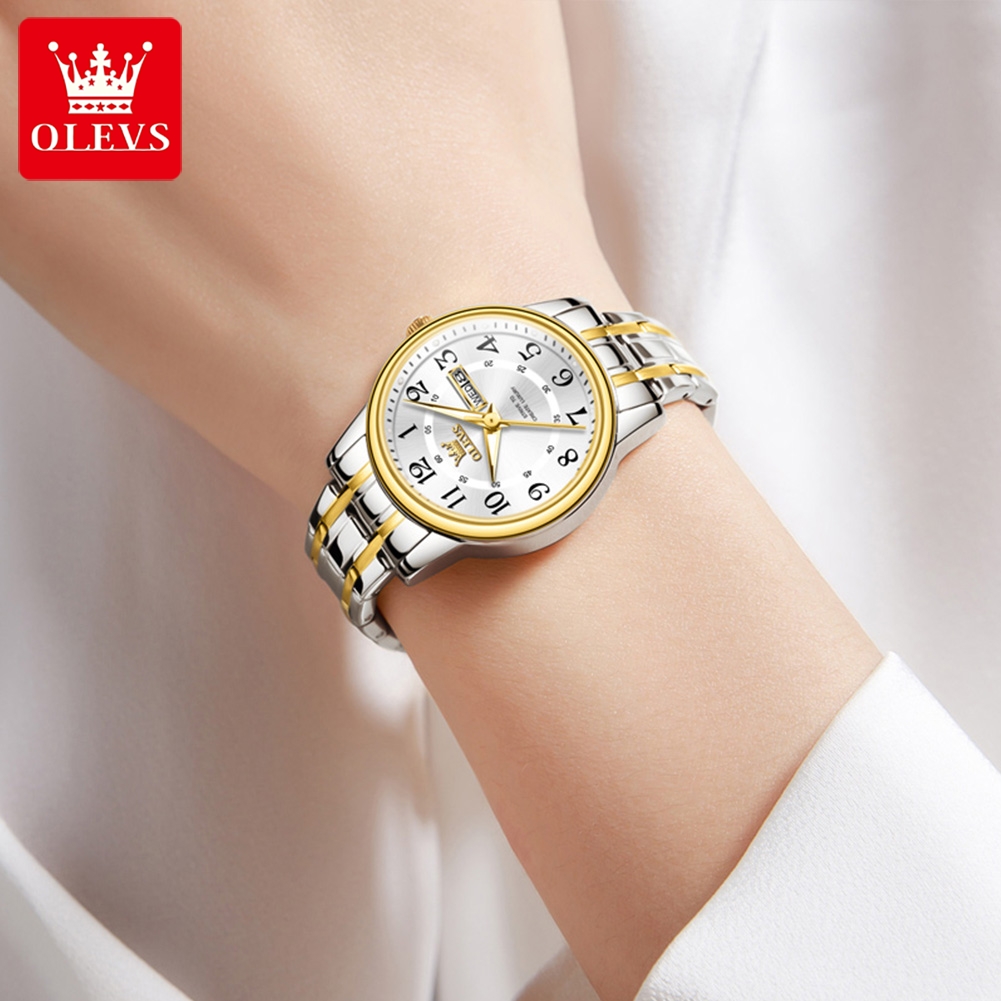 OLEVS 2891 Luxury Brand Fashio - đánh giá và giá Anti-Magnetic Watch