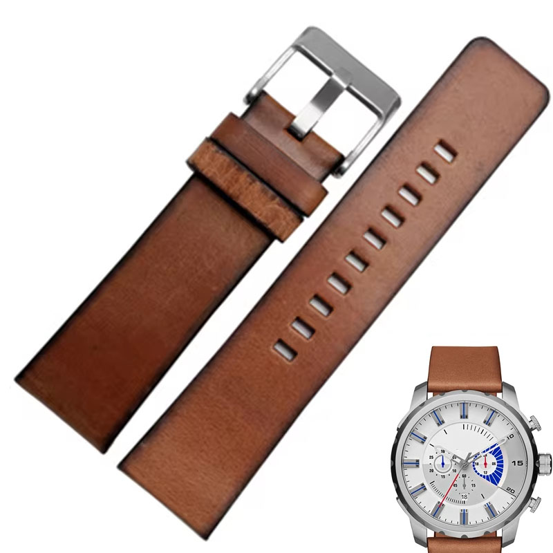 Retro Leather watchband for Di - đánh giá và giá Diesel Watches Smartwatch