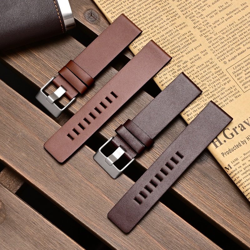 Pin Texture Leather Watch Stra - đánh giá và giá Diesel Watches Smartwatch