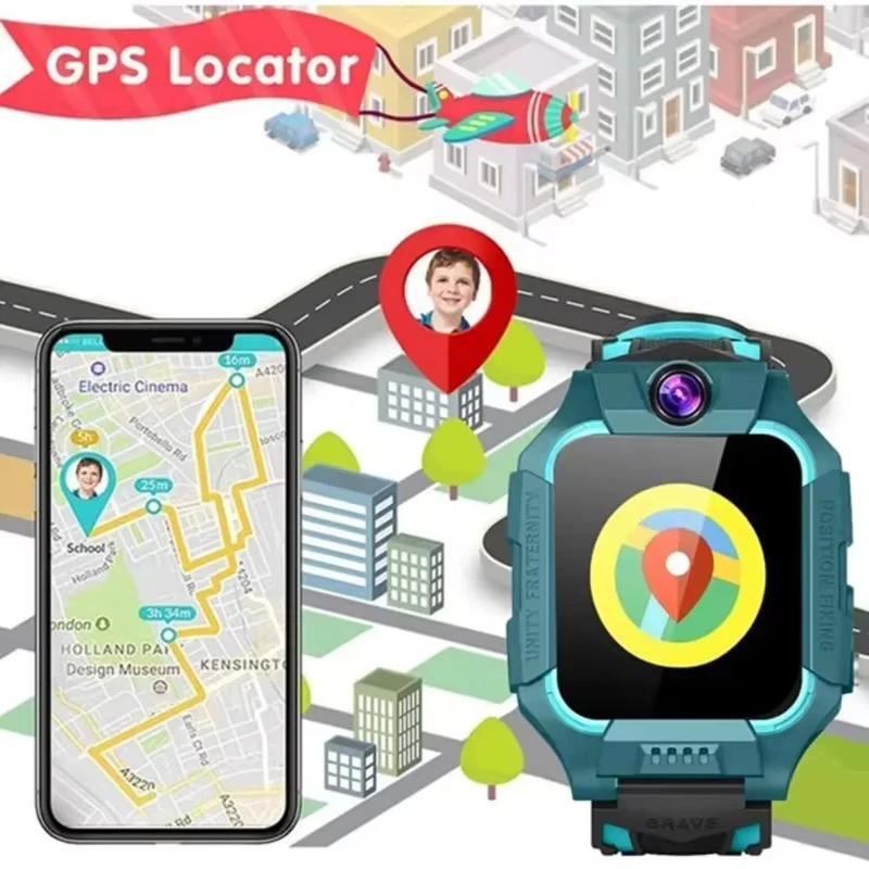 New Kids Smart Watch SOS Antil - đánh giá và giá Smartwatch Watches For Boys