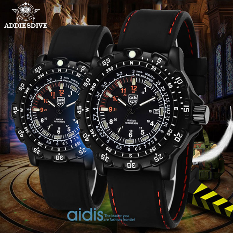 Addies Military Watch Special  - đánh giá và giá Solar Powered Watch