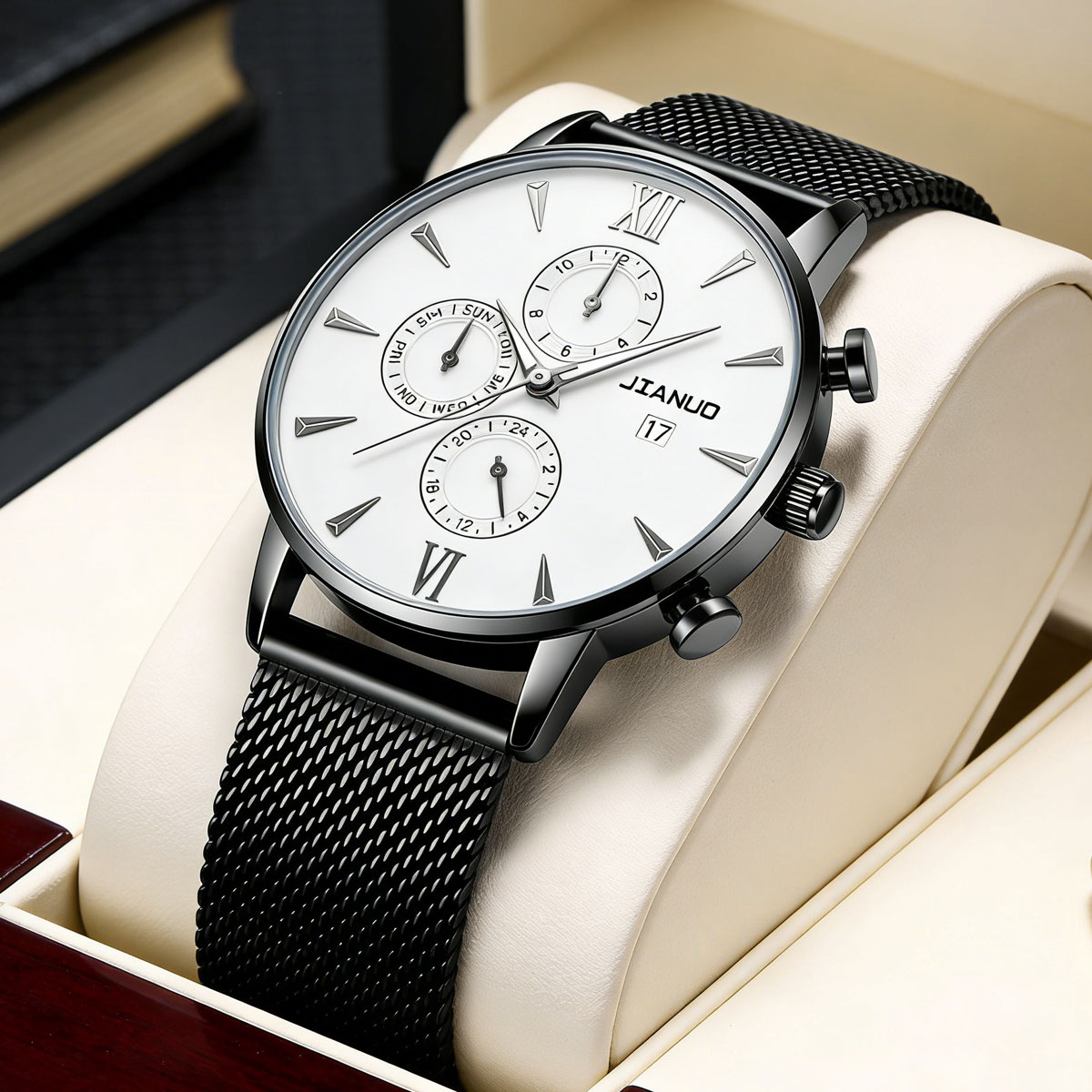 Trendy Casual Men's Milan Mesh - đánh giá và giá Mesh Stainless Strap