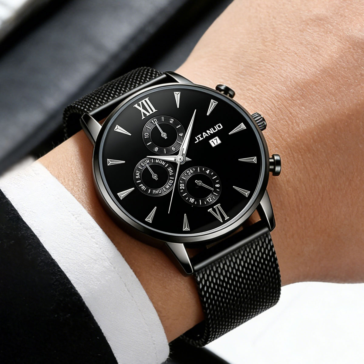 Trendy Casual Men's Milan Mesh - đánh giá và giá Mesh Stainless Strap
