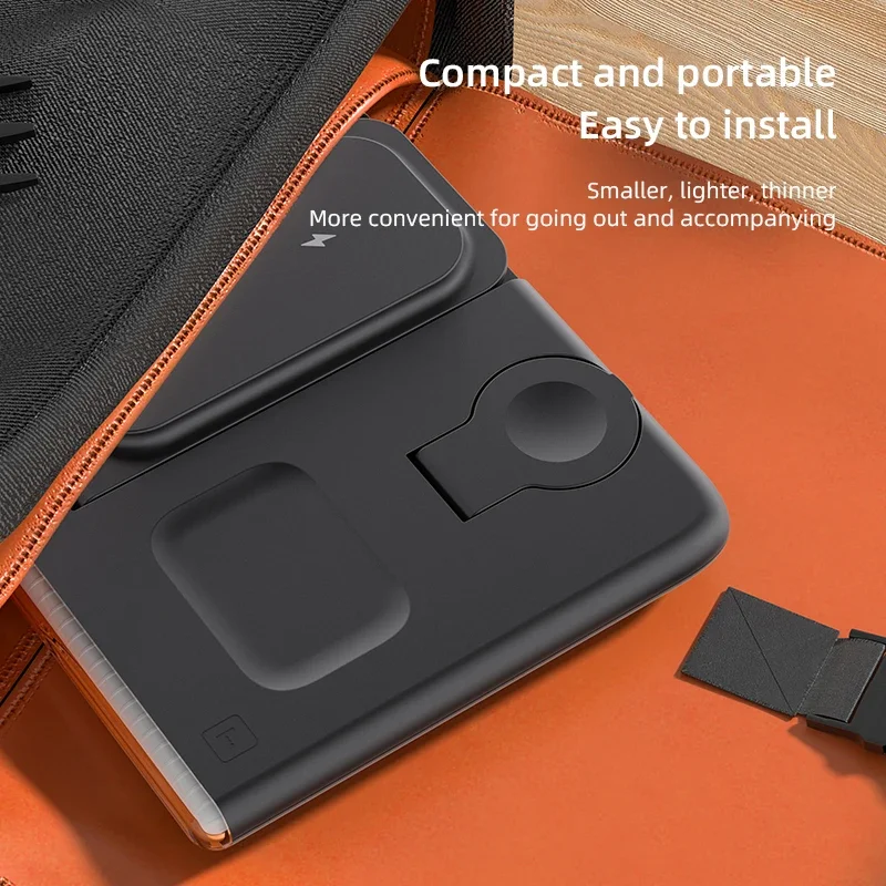 4in1 Foldable Magnetic Wireles - đánh giá và giá Watches Smartwatch Samsung