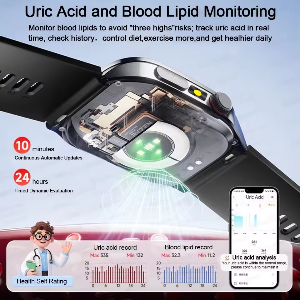 2026 New Health Smart Watch La - đánh giá và giá Smartwatch Health Watches For Men