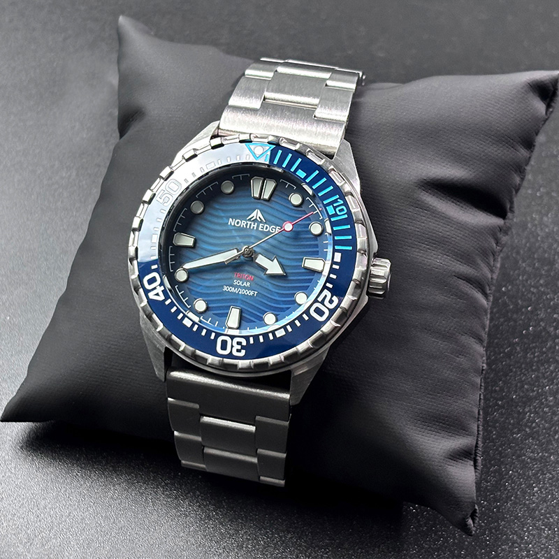 NORTH EDGE 2026 New TRITON Sol - đánh giá và giá Solar Powered Watch