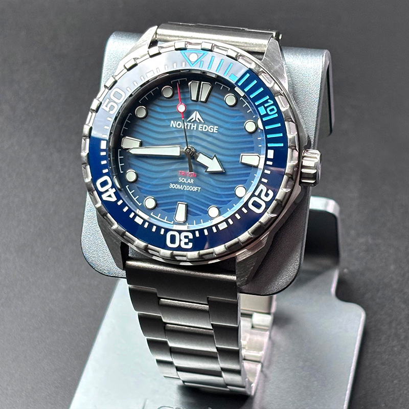 NORTH EDGE 2026 New TRITON Sol - đánh giá và giá Solar Powered Watch
