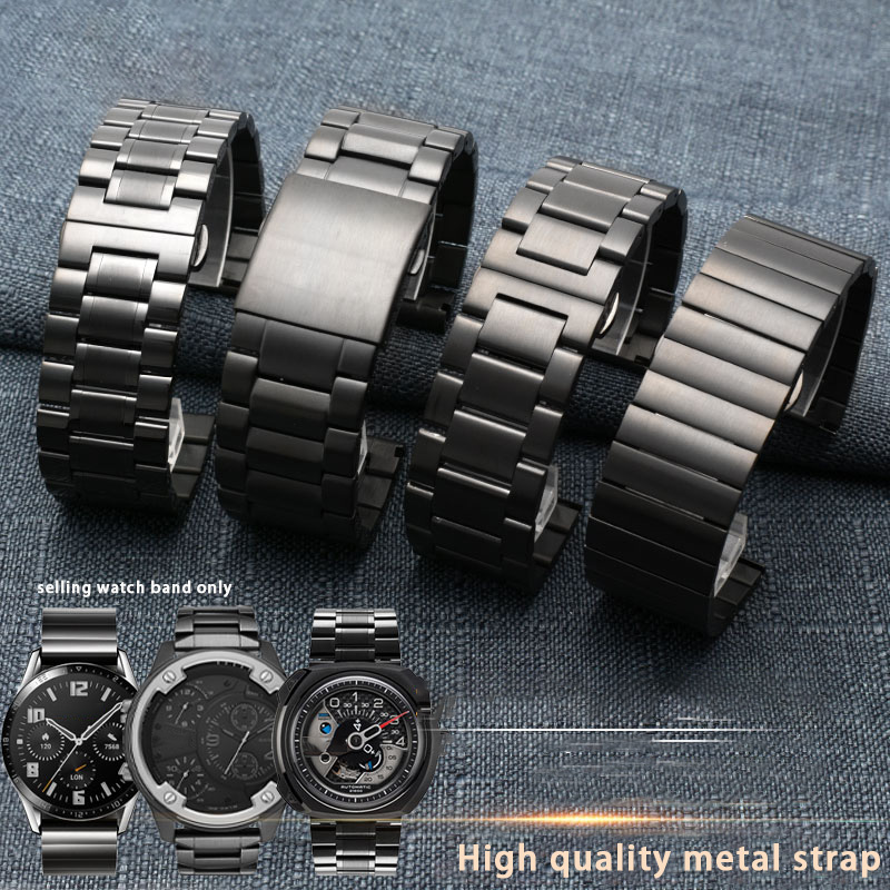 24MM 26MM 28MM 30mm Solid Stai - đánh giá và giá Diesel Watches Smartwatch