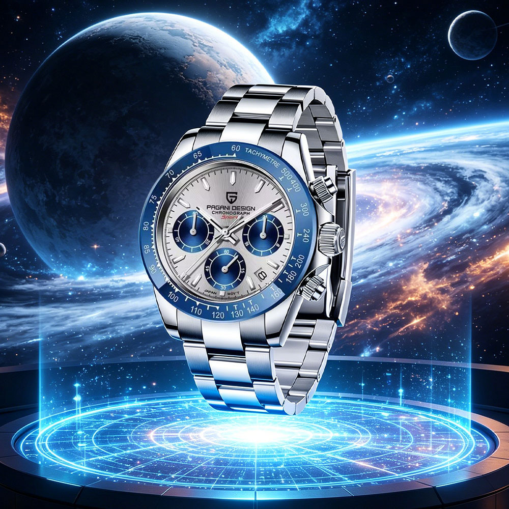 PAGANI DESIGN 40mm Men's Watch - đánh giá và giá Anti-Magnetic Watch