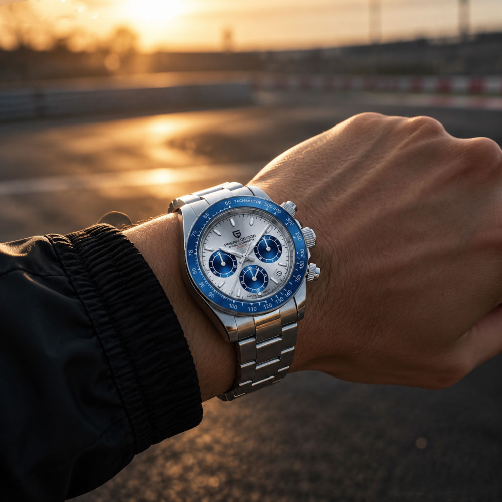 PAGANI DESIGN 40mm Men's Watch - đánh giá và giá Anti-Magnetic Watch
