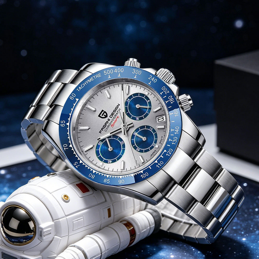 PAGANI DESIGN 40mm Men's Watch - đánh giá và giá Anti-Magnetic Watch