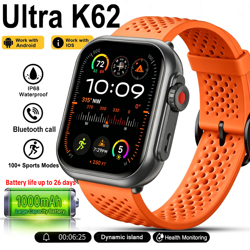 New Watch Ultra K62 Smartwatch - đánh giá và giá Smartwatch Sports Watches For Women