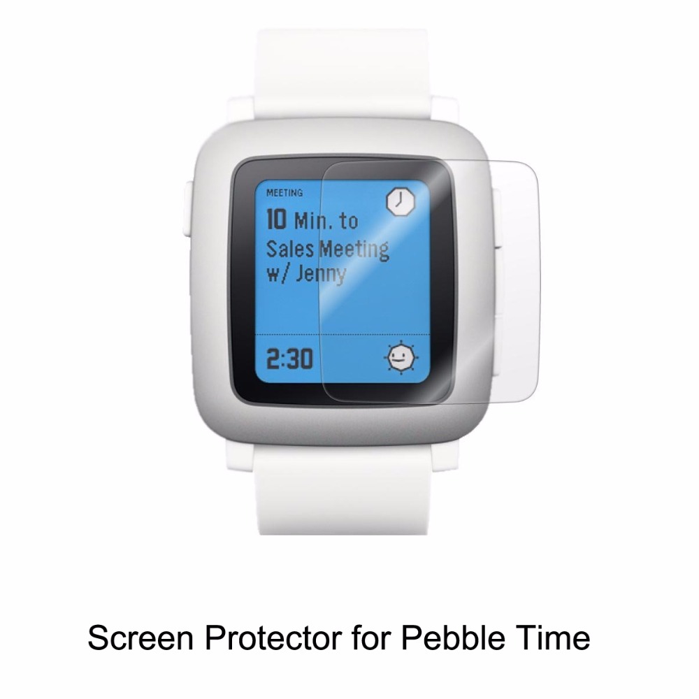 3 * Rõ Ràng LCD PET Film Anti- - đánh giá và giá Smartwatch Pebble Watches