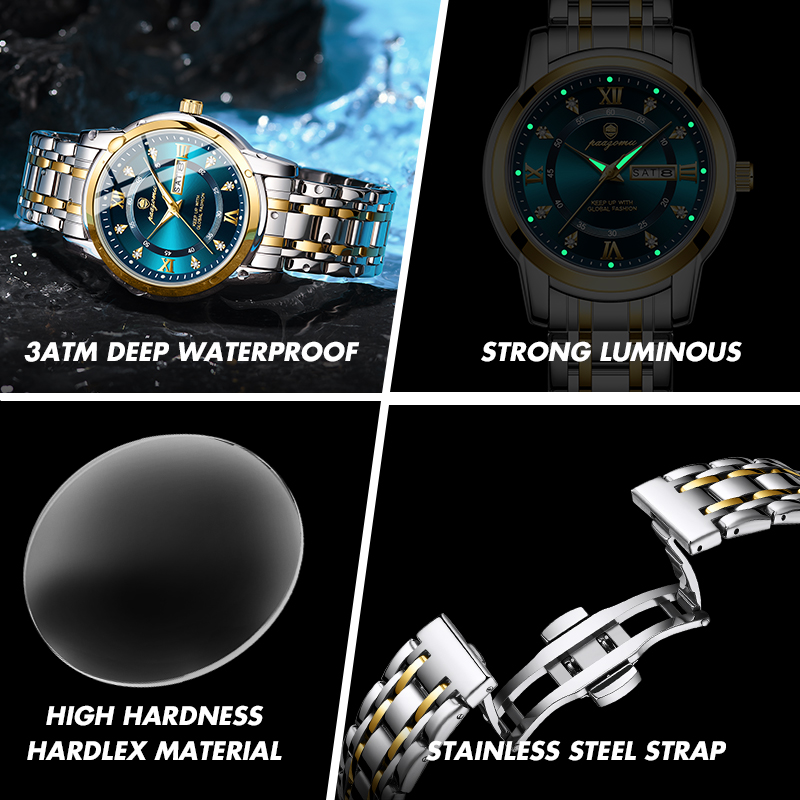 PAAZOMU Watch Men Women Diamon - đánh giá và giá Smartwatch Watches Price