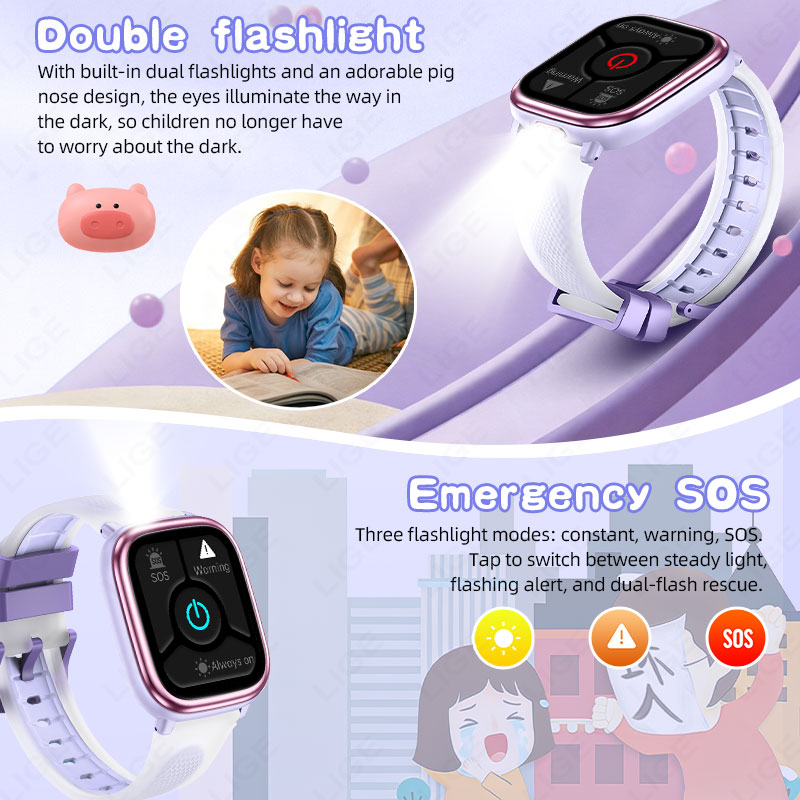 LIGE Kids Girls Boys Present S - đánh giá và giá French Connection Watches Smartwatch App