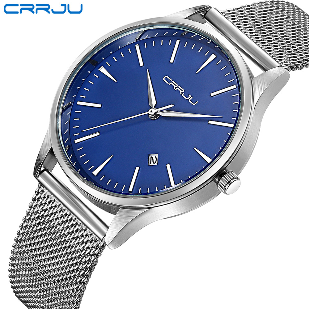 CRRJU Calander Kinh Doanh Ngườ - đánh giá và giá Mesh Stainless Strap