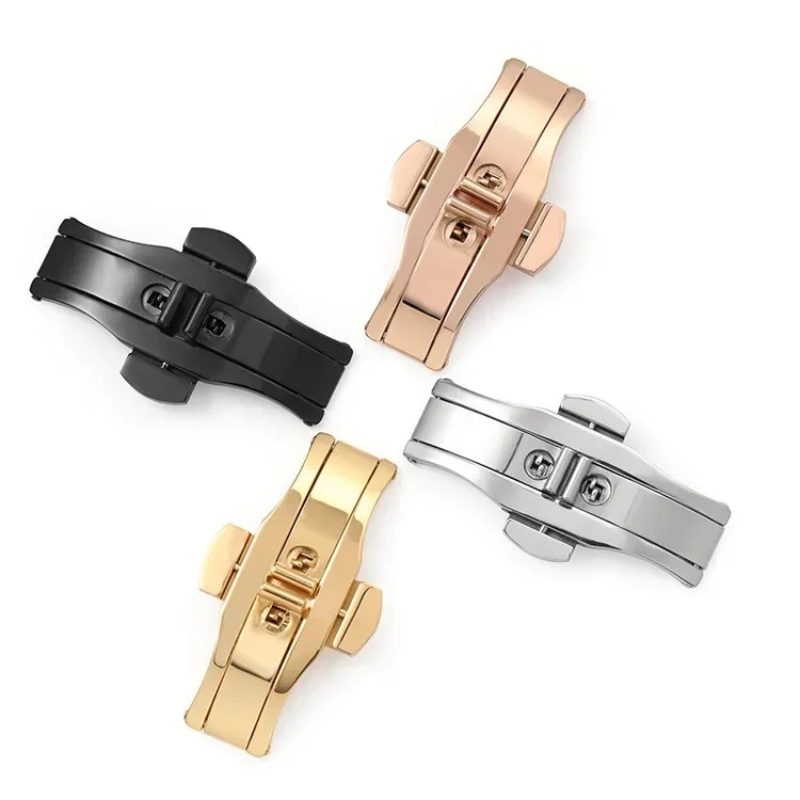 Polished Stainless Steel Buckl - đánh giá và giá Replacement Watch Bracelet