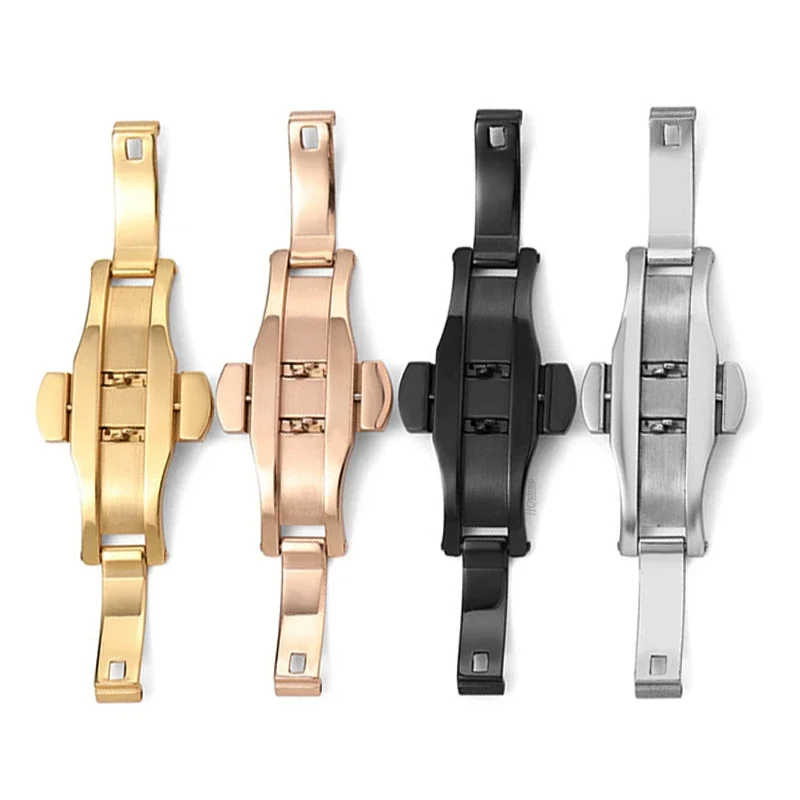 Polished Stainless Steel Buckl - đánh giá và giá Replacement Watch Bracelet