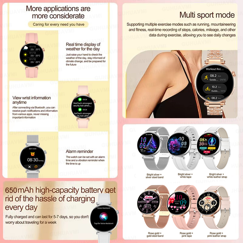 New 1.27-inch Smart Watch for  - đánh giá và giá Smartwatch Ladies Watches For Women