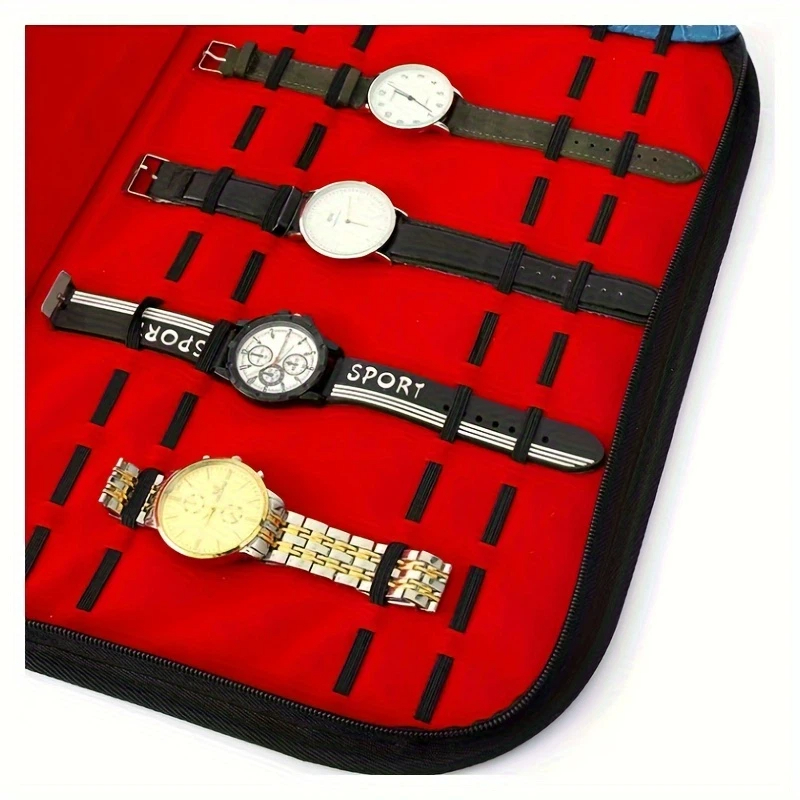 20 Slots Watch Storage Bag Con - đánh giá và giá Leather Watch Strap