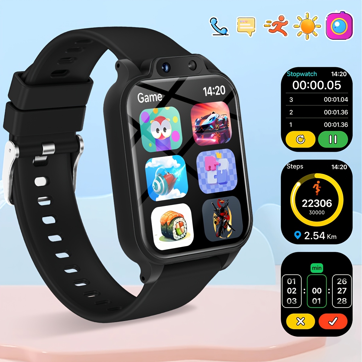 Youngsters's Smart Watch with  - đánh giá và giá Smartwatch Watches For Boys