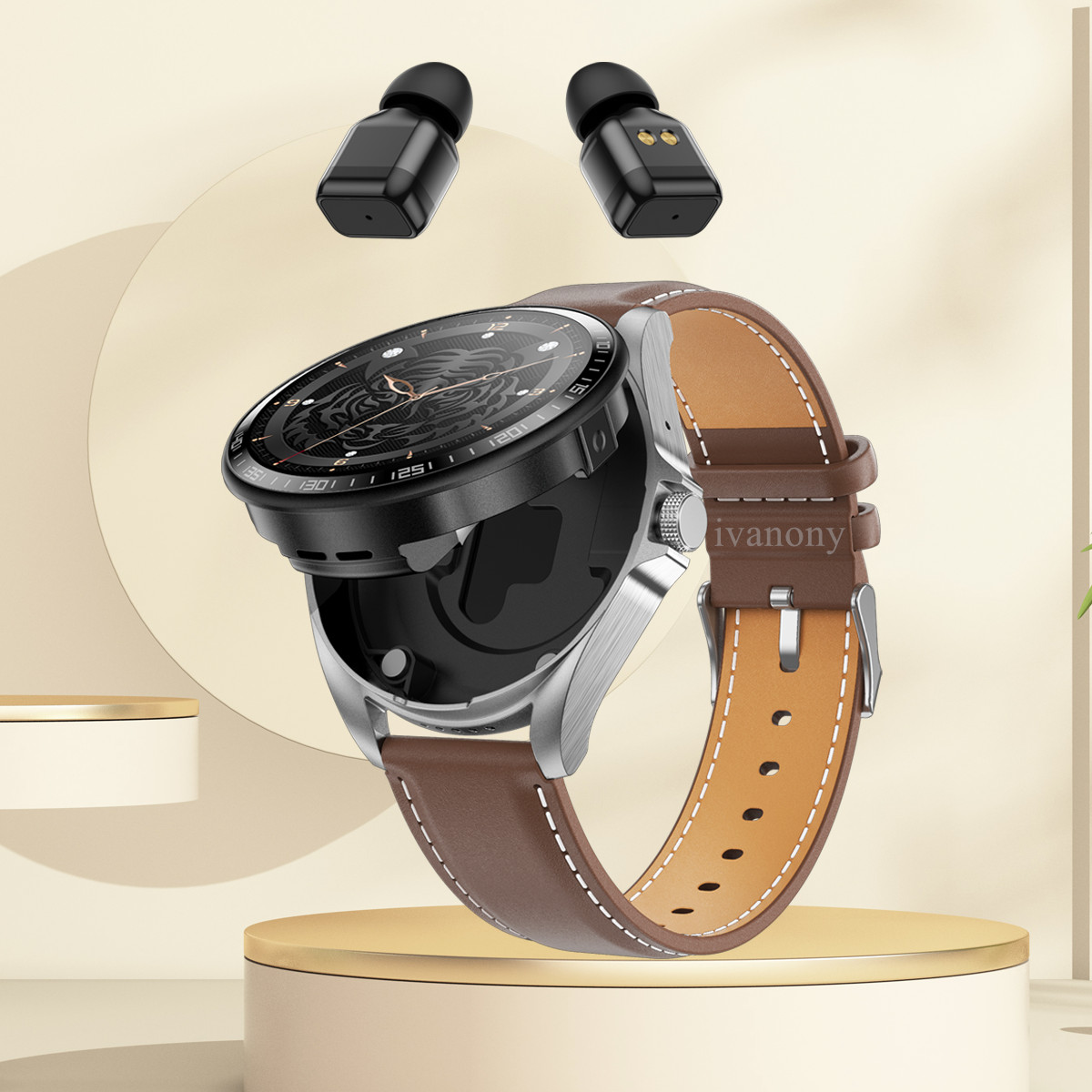 Smart Watch 2 in 1 with Headph - đánh giá và giá Smartwatch Watches Wallpaper