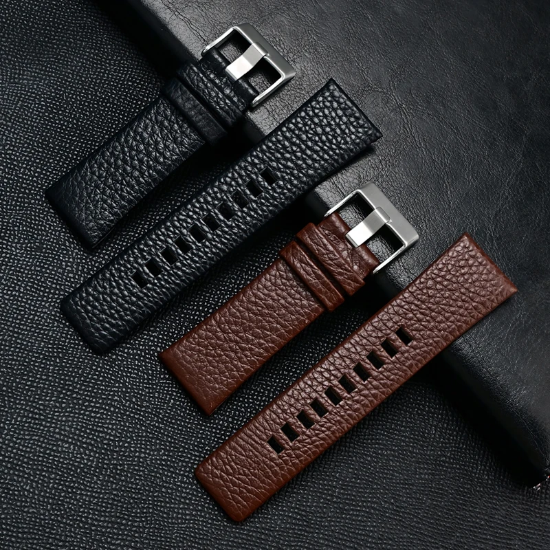 Genuine Leather Strap for Dies - đánh giá và giá Diesel Watches Smartwatch