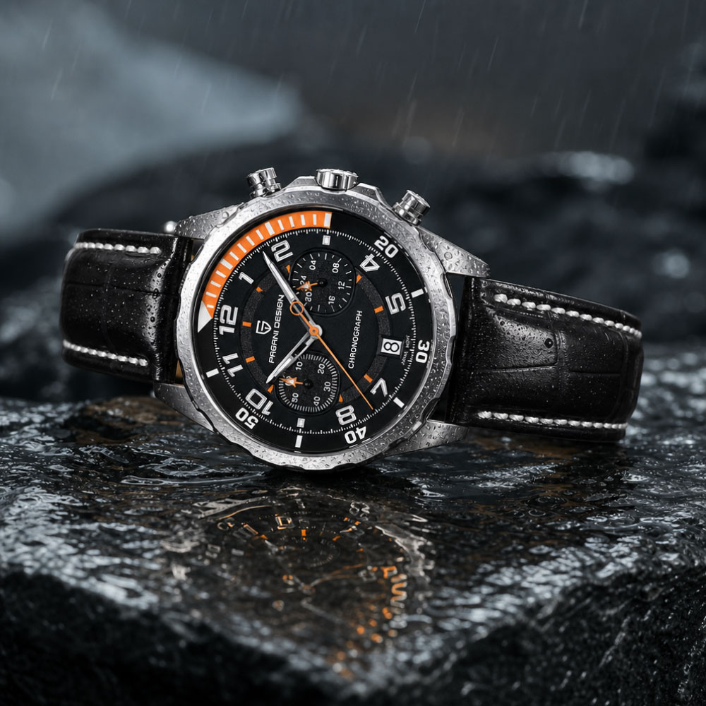 PAGANI DESIGN Classic Leather  - đánh giá và giá Anti-Magnetic Watch