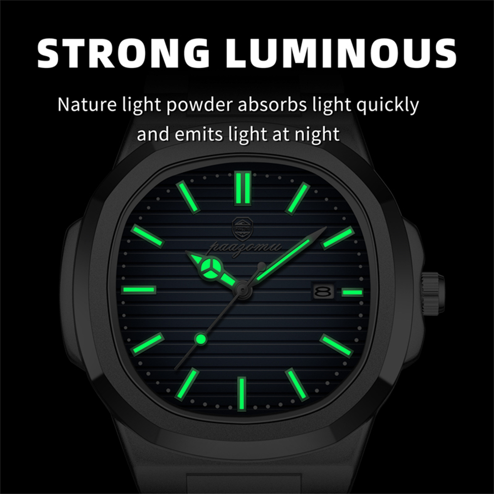 PAAZOMU Business Men Square Wa - đánh giá và giá Smartwatch Square Watches For Men