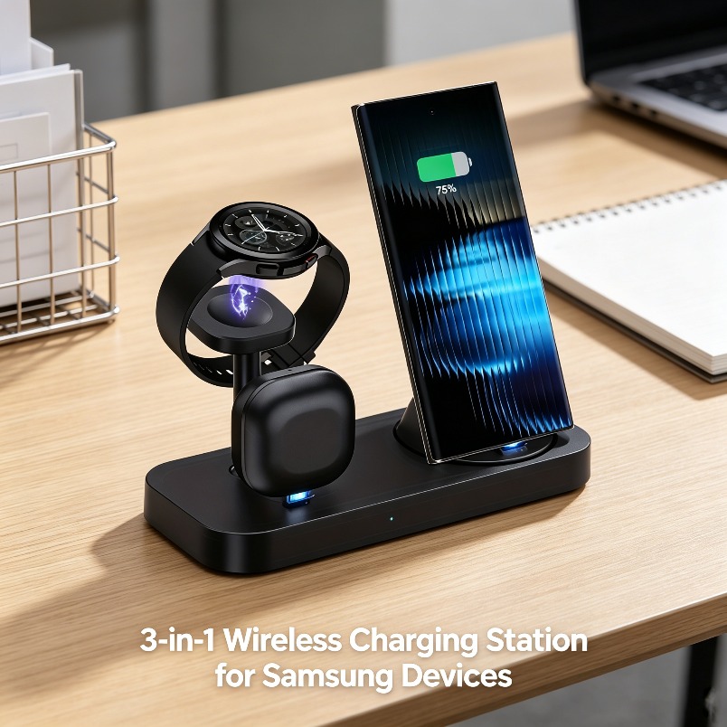 3 in 1 Wireless Charger Dual C - đánh giá và giá Watches Smartwatch Samsung