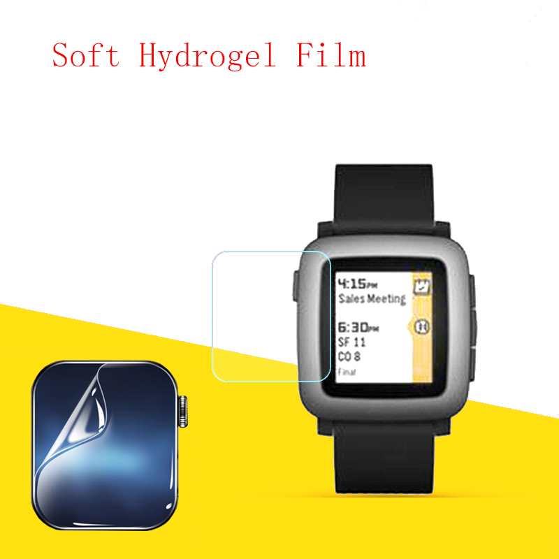 Soft Hydrogel Film Clear HD Tr - đánh giá và giá Smartwatch Pebble Watches