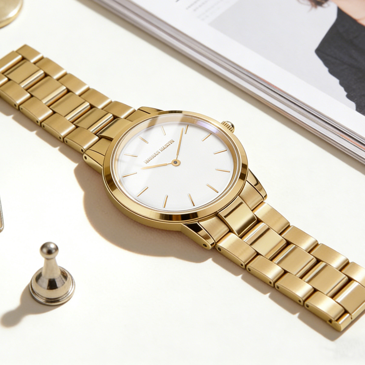 Womens Watch Rose Gold Stainle - đánh giá và giá Anti-Magnetic Watch