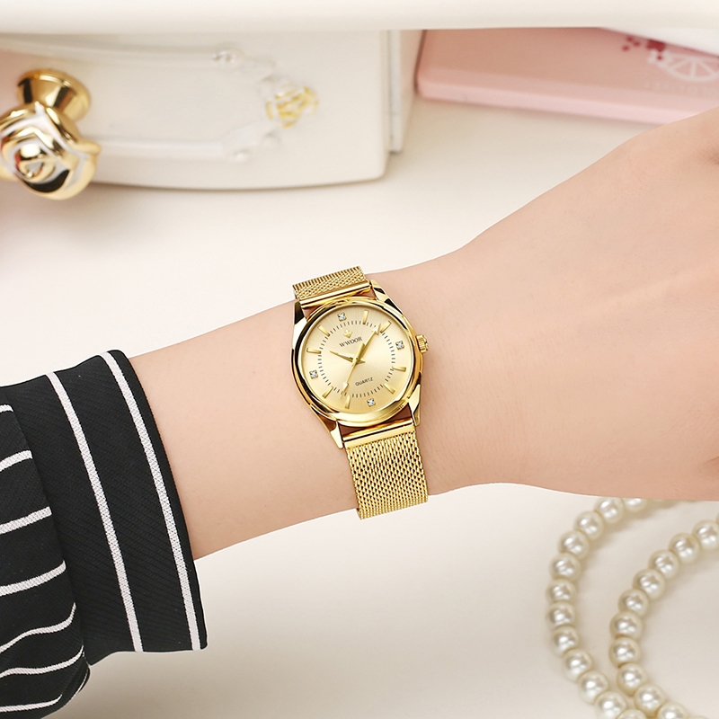 Đồng Hồ Nam WWOOR Thương Hiệu  - đánh giá và giá Mesh Stainless Strap