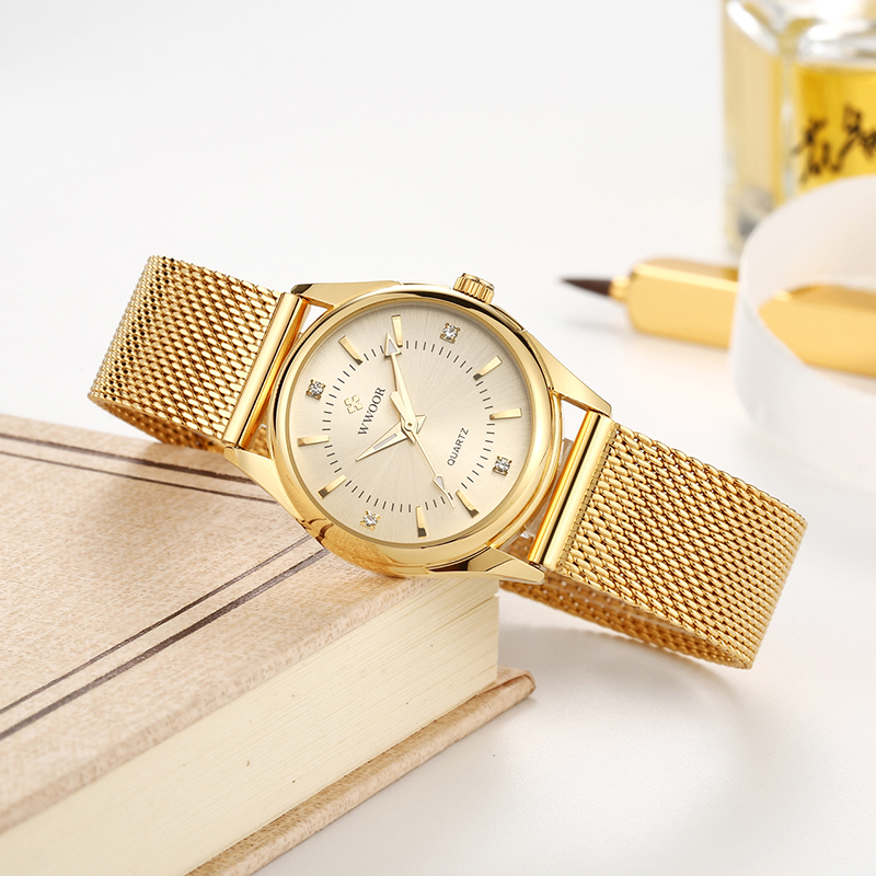 Đồng Hồ Nam WWOOR Thương Hiệu  - đánh giá và giá Mesh Stainless Strap