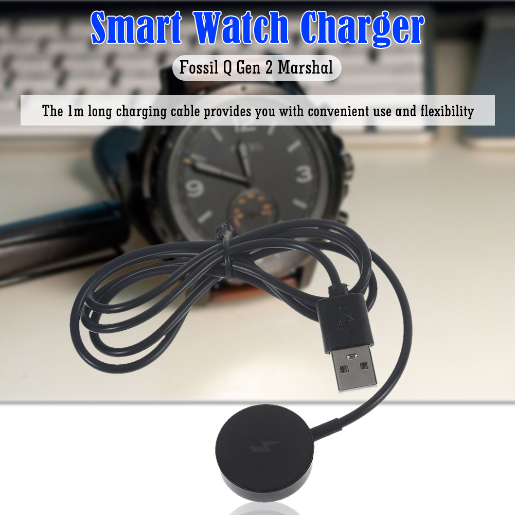 Watch Charger Cable USB Chargi - đánh giá và giá Fossil Watches Smartwatch Charger