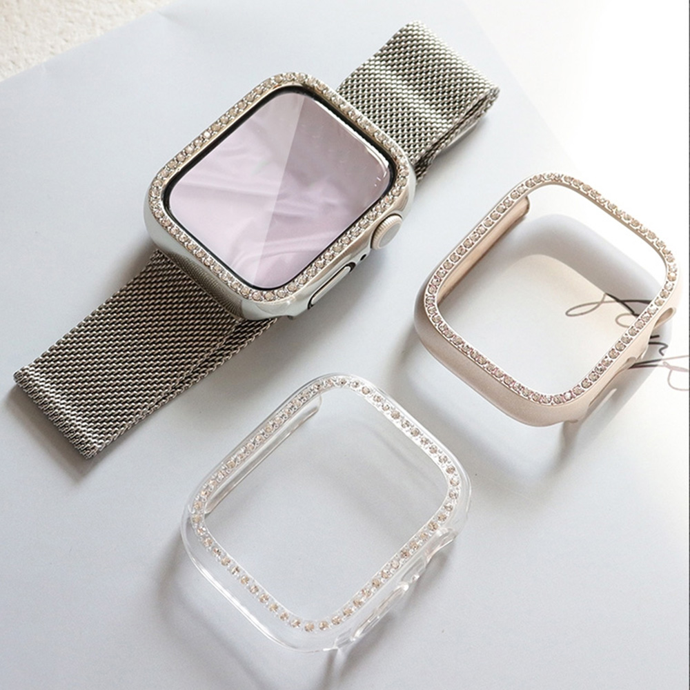 NEW Glass+Diamond Case For App - đánh giá và giá Smartwatch New Watches